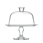 96952 - Cake stand with cover (Turkish glass)