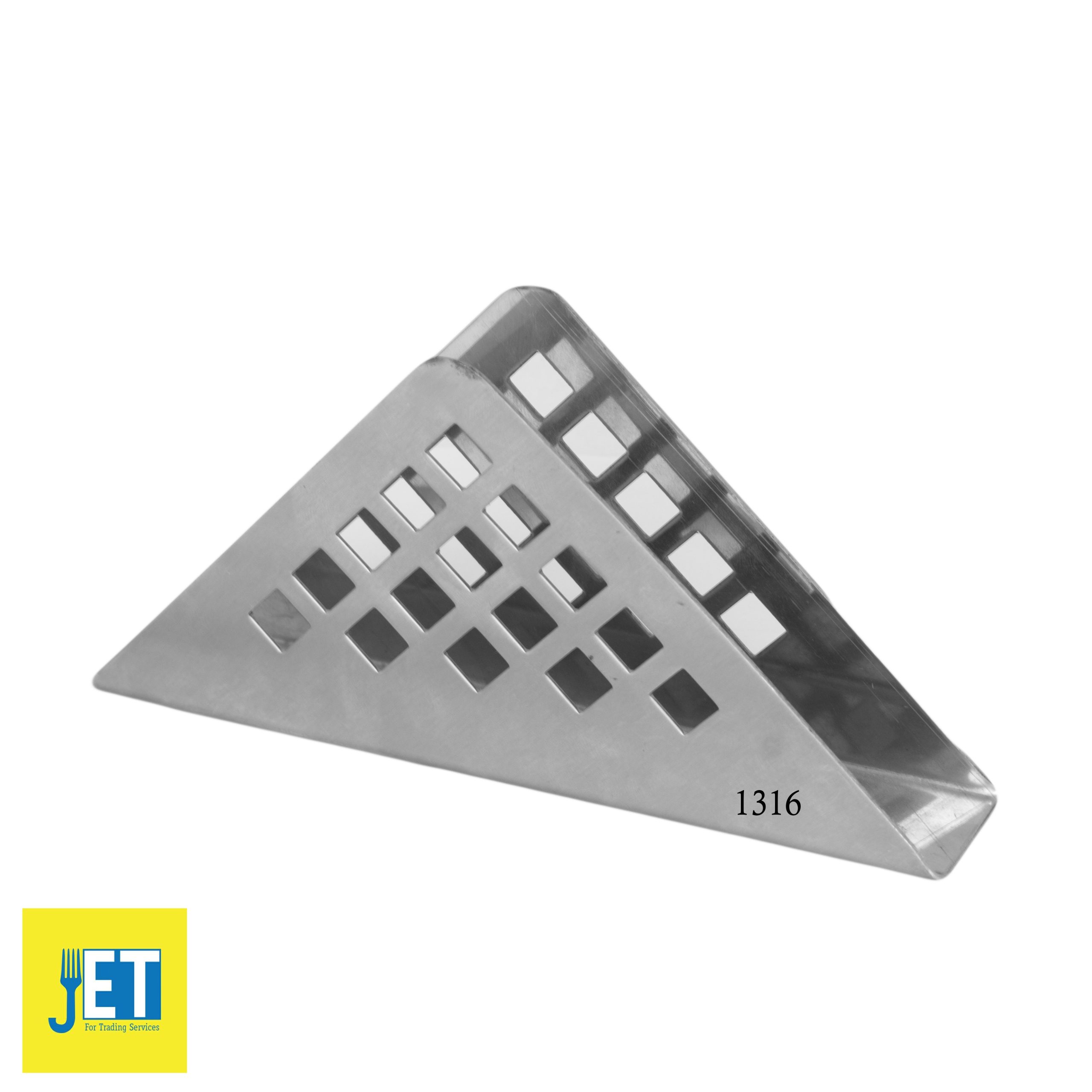 Triangle stainless steel tissue holder