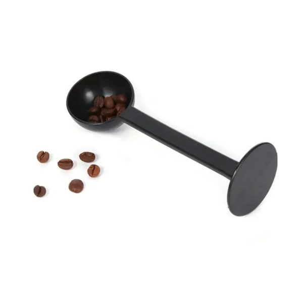 Standard coffee spoon with plunger