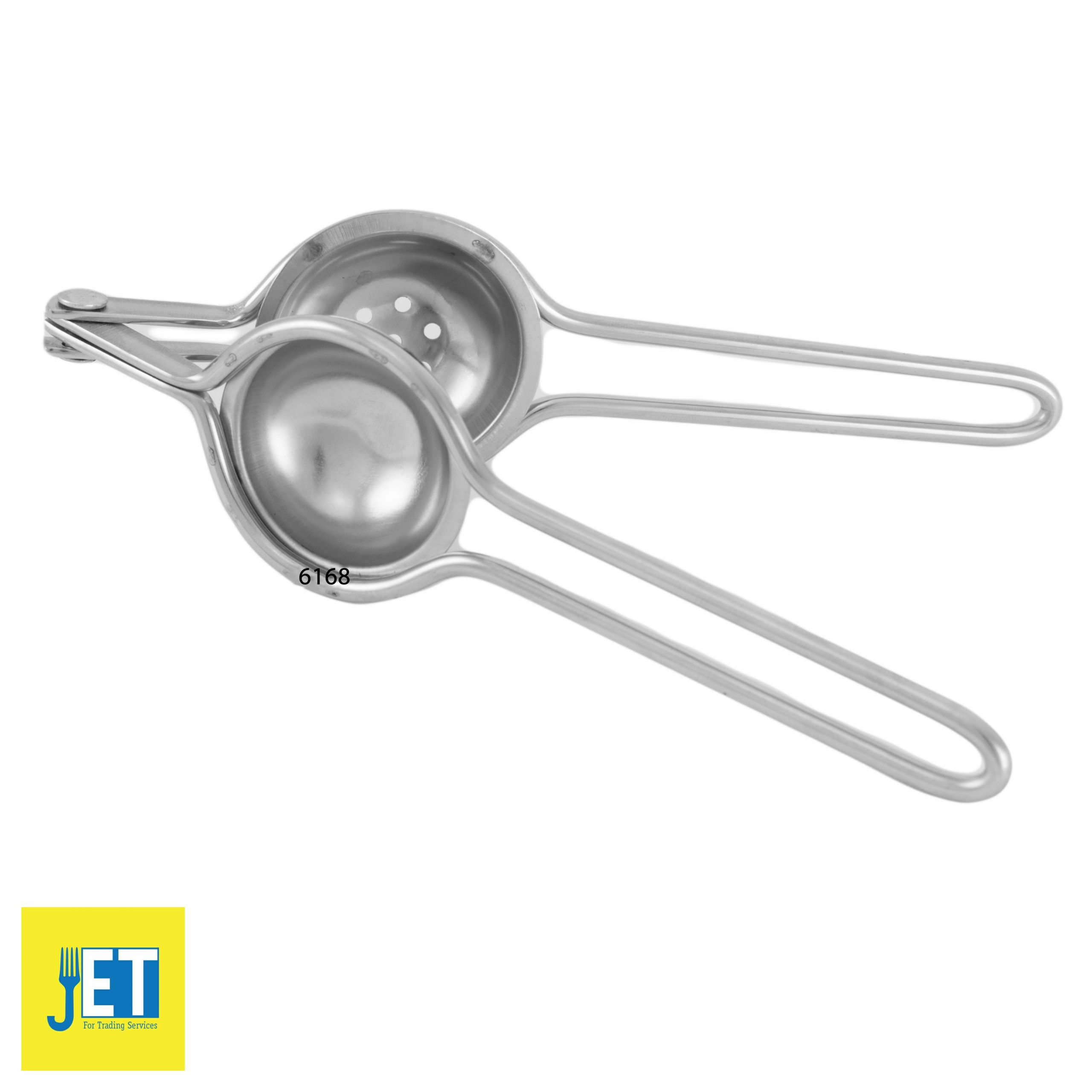 Stainless steel lemon squeezer