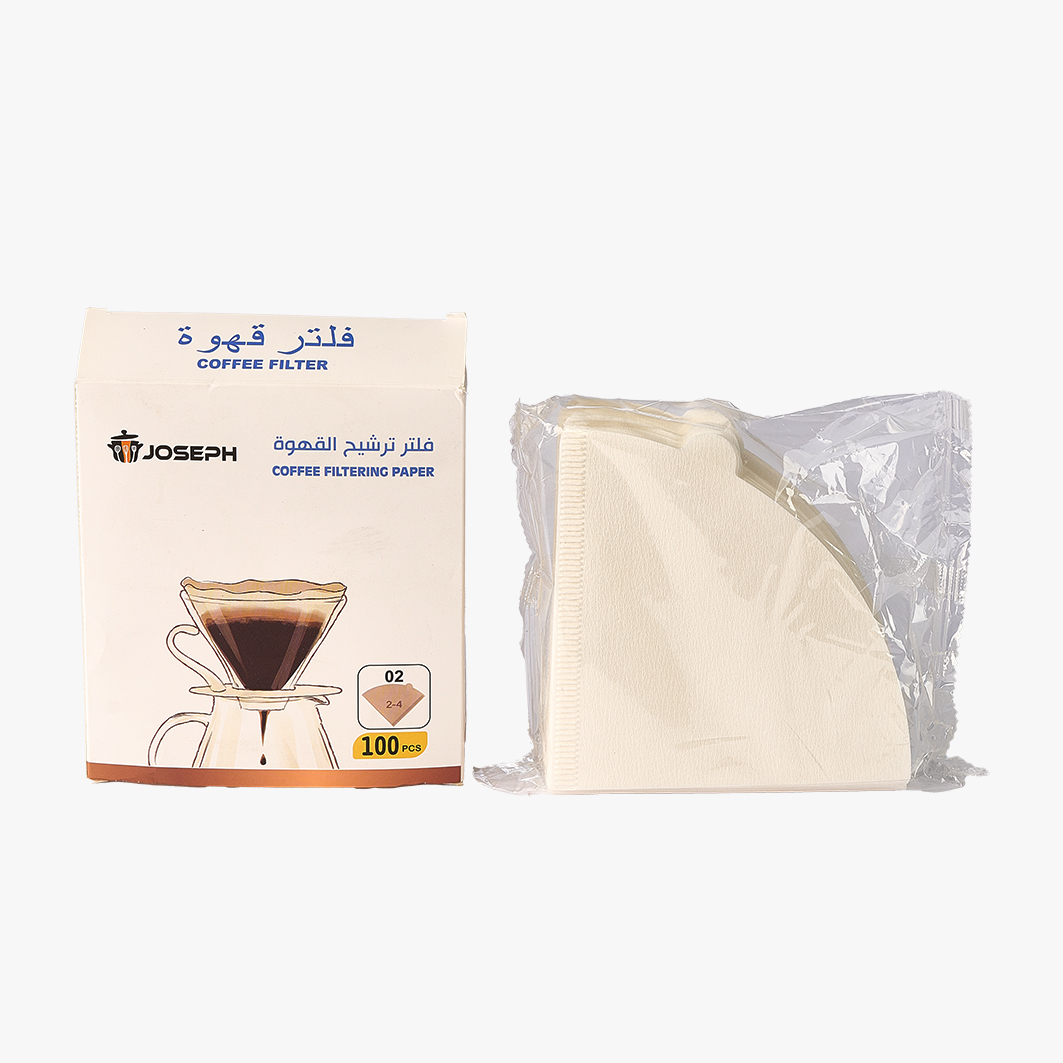 100 pieces large paper filter v60