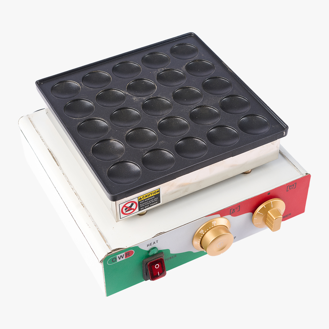 Open pancake machine, 25 bites