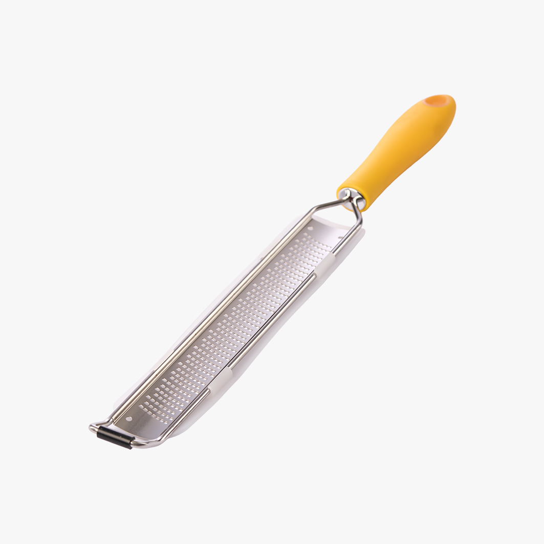 Long plastic handle grater